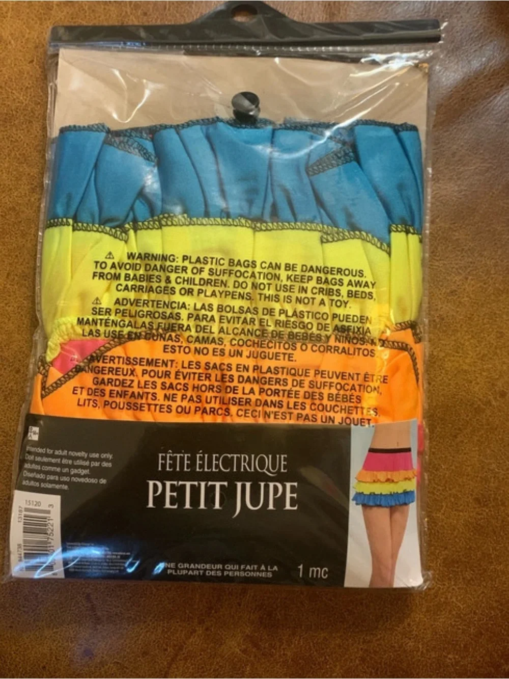 Electric Family Neon Ruffled Skirtlet - Pink, Orange, Yellow, Blue